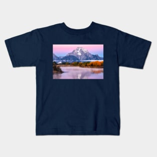 Mt. Moran in its Glory Kids T-Shirt